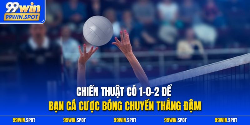 Chiến thuật có 1-0-2 để bạn cá cược bóng chuyền thắng đậm